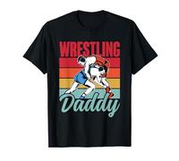Wrestling Daddy Wrestlers Le Sport Wrestle Catcheur Lutte T-Shirt