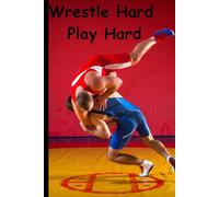Wrestling Notebook Notepad Journal Tracking Book Gifts for Wrestlers
