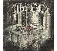 Wretched Fate - Carnal Heresy with Black Center and Red Splatter)