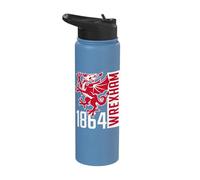 Wrexham 1864 Dragon rampant Stainless Steel Insulated Water Bottle