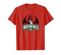 Wrexham Souvenirs Pays de Galles Cadeaux Dragon Gallois Cymru Heritage T-Shirt