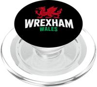 Wrexham Wales Cymru Drapeau Gallois Dragon Wrexham City Love PopSockets PopGrip pour MagSafe