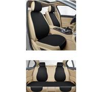 WRGEYXTD Housse De SièGe Voiture pour MG ZS 2017-2024, Set Complet Avant Et ArrièRe en Lin Respirant Confortable avec Dossier IntéRieurs Accessoires,A
