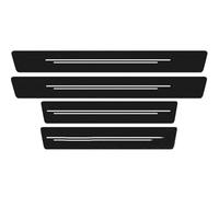 WRGEYXTD Voiture Seuil De Porte pour 1er F40 118i 118d M Sport 2018-2023 2024, Protection Plaques seuil Door Sill Contre Les Rayures Anti-dérapant Accessoires DéCoratifs,A/White Line