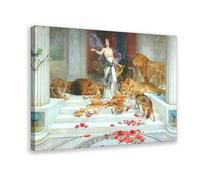 Wright Barker Circe Nyph Goddess of Magic Witch Enchanteresse Turn Men into Animals Impression sur toile pour la maison, l'école, le bureau, cadre 30,5 x 2,5 cm