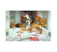 Wright Barker Circe Nyph Goddess of Magic Witch Enchanteresse Turn Men into Animals Poster Toile Décoration de Chambre à Coucher Paysage Sport Bureau Chambre Cadeau