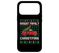 Wright Family Ugly Christmas Sweater Red Truck Funny Xmas Coque pour iPhone 17 Pro Max
