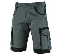 WrightFits Short cargo pour homme - Short de travail - Short d'été - Plusieurs poches - Triple couture - Vêtement de travail durable