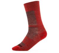 Wrightsock - Coolmesh II Merino Crew - Chaussettes de randonnée - EU 37,5-41 - grey / fire-red