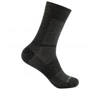 Wrightsock - Coolmesh II Merino Crew - Chaussettes de randonnée - Unisex S | EU 34-37 - grey / black