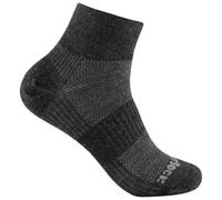 Wrightsock - Coolmesh II Merino Quarter - Chaussettes multifonctions - EU 37,5-41 - grey black