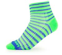 Wrightsock - Coolmesh II Quarter - Chaussettes de randonnée - EU 37,5-41 - green / blue / grey