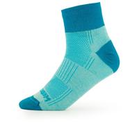 Wrightsock - Coolmesh II Quarter - Chaussettes de randonnée - EU 41,5-45 - seamist / turquoise