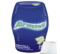 Wrigley Airwaves Menthol & eucalyptus (1 x 50 dragées) + bloc usy