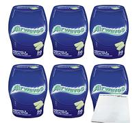 Wrigley Airwaves Menthol & Eucalyptus Lot de 6 (6 x 50 dragées) + bloc usy