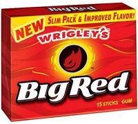 Wrigley's Big Red Chewing Gum à la Cannelle Forte - 40,5 g