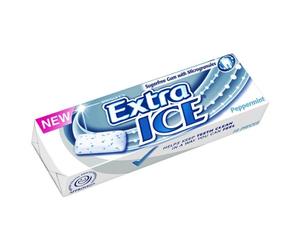 Wrigley's Extra Ice Peppermint Gomme sans sucre avec microgranulés 30 x 10 pièces