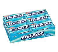 Wrigleys Freedent Boîte de 12 paquets de 15 chewing-gums aromatisés à la menthe verte