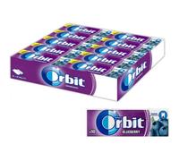 Wrigley's Orbit Blueberry Chews 30 pièces x 14g Carton