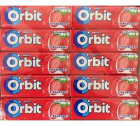 Wrigley's Orbit Strawberry Chews 30 pièces x 14g Carton