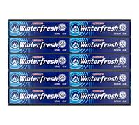 WRIGLEY'S WINTERFRESH Chewing-gum Lot de 40 bâtonnets par paquet