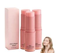 Wrinkle Bounce Multi Balm Hydratant Visage,Stick Collagene Coreen Multi Collagen Wrinkle Balm Stick, Yeux, Cou, Base et Visage Mist Moisture Balm Sticks,Soin Coréen Visage,Soin Immédiat des Rides (3)