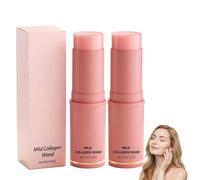Wrinkle Bounce Multi Balm Hydratant Visage,Stick Collagene Coreen Multi Collagen Wrinkle Balm Stick, Yeux, Cou, Base et Visage Mist Moisture Balm Sticks,Soin Coréen Visage,Soin Immédiat des Rides (2)