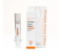 Wrinkle Power - Sérum Anti-Âge & Anti Rides - Soin pour le Visage Double Efficacité - Biotide, Acides Aminés & Aloé Vera - Skincare Inspiré de la Mésothérapie - Efficacité Instantanée