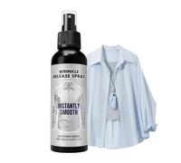 Wŕinkle Remover - Fabric Spray | Wrinkled Clothes Release Spray For T-Shirts Skirts And Suits, 120ml No-Ironing Solution For Travel And Home, Quick Smoothing Mist For Garments, Portable