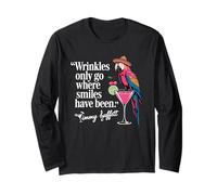 Wrinkles Only Go Where Smiles Have Been Cute Parrot Mexican Manche Longue