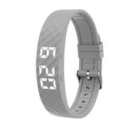 Wrist Alarm Clock - 20g Alarm Vibrating Watch, Silent Up Wristband Alarms Clock For Men & Women, Lightweight LED Digital Sport Watch With Waterproof Design, Heavy Sleepers Bands Fitness Tracker