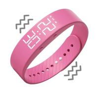 Wrist Alarm Clock Wearable Rechargeable Reminder Sleepers Alarm Bracelet