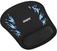 Wrist Ergonomic Mouse Pad with Hand Rest and Gel Cushion,Stylish Design for Comfort and Wrist Protection for Office and Home Office (Blue)