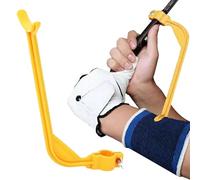 Wrist Hinge Training Device, Wrist Control Golf Aid | Precision Swing Mechanics Trainer Adjustable- Position Correction Tool Indoor Outdoor Practice Accessory for Beginn