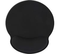 Wrist Rest Pad,Ergonomic Mouse Mat with Memory Foam,Non-Slip Rubber Mouse Wrist Support Mat for Working Games-black012
