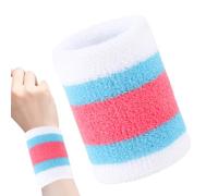 Wrist Sweatbands | Tennis Bands Moisture Wicking Athletic Wristbands for Tennis, Basketball, Running, Gym, Working Out