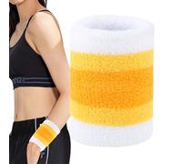 Wrist Sweatbands | Tennis Bands Moisture Wicking Athletic Wristbands for Tennis, Basketball, Running, Gym, Working Out