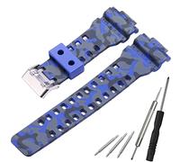 WRISTARMOR Bracelet de montre de rechange en résine pour GD120/GA-100/GA-110/GA-700