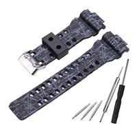 WRISTARMOR Bracelet de montre de rechange en résine pour GD120/GA-100/GA-110/GA-700
