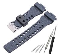 WRISTARMOR Bracelet de montre de rechange en résine pour GD120/GA-100/GA-110/GA-700 Bracelet pour homm