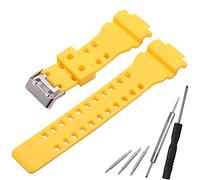 WRISTARMOR Bracelet de rechange en résine montre compatible avec Casio GD120 GA-100 GA-110 GA-700 Hommes Bracelet, Taglia Unica, Résine, Pas de gemme