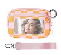 Wristlet Wallet - Contient des cartes en espèces Credit Carrd Holder | Carte de débit de l'emplacement d'identité transparent Walleet | Coin Awards pour les sports de voyage pour un usage quotidien o