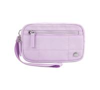 Wristlet Wallet Women - Portable Clutch Purse, Change Holder Design, Phone Organizer Pocket, Zipper Coin Wallet, Durable Lightweight Material | Easy Carry Travel Accessory Shopping Commuting, violet