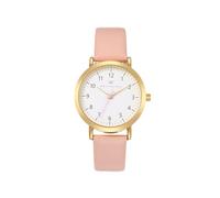 WRISTOLOGY 29 styles de montre en cuir avec mini chiffres - Bracelet interchangeable en cuir véritable - Montre d'infirmière analogique de petite taille facile à lire avec trotteuse pour femmes,