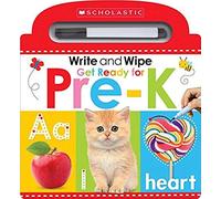 Write And Wipe Get Ready For Pre-K: Scholastic Early Learners (Write And Wipe)