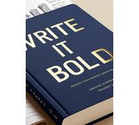 Write It Bold: Graph Paper Journal for Ideas, Notes, Sketches & Projects: 120 Page 7x10 Grid Notebook for Writing, Drawing, Math, and Creative Planning