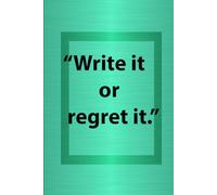 write it or forget it: A Handy Notebook for Everyday Chaos & ‘Oops I Forgot’ Moments”