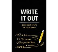 Write It Out Before It Stays in Your Head: A Lined Notebook for Stress, Overthinking, and Mental Unloading