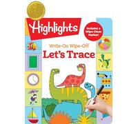 Write-On Wipe-Off Let's Trace: Dry Erase Letter Tracing Workbook for Kids, Wipe Clean Activity Book with Marker
