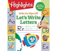 Write-On Wipe-Off Let's Write Letters